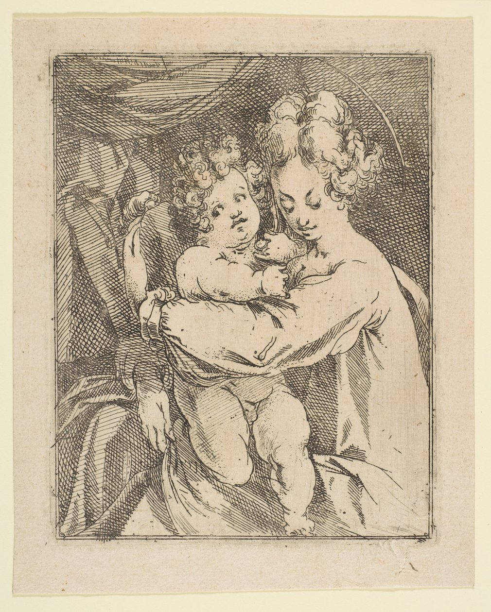 Madonna mit Kind, 1612-16 von Jacques Bellange