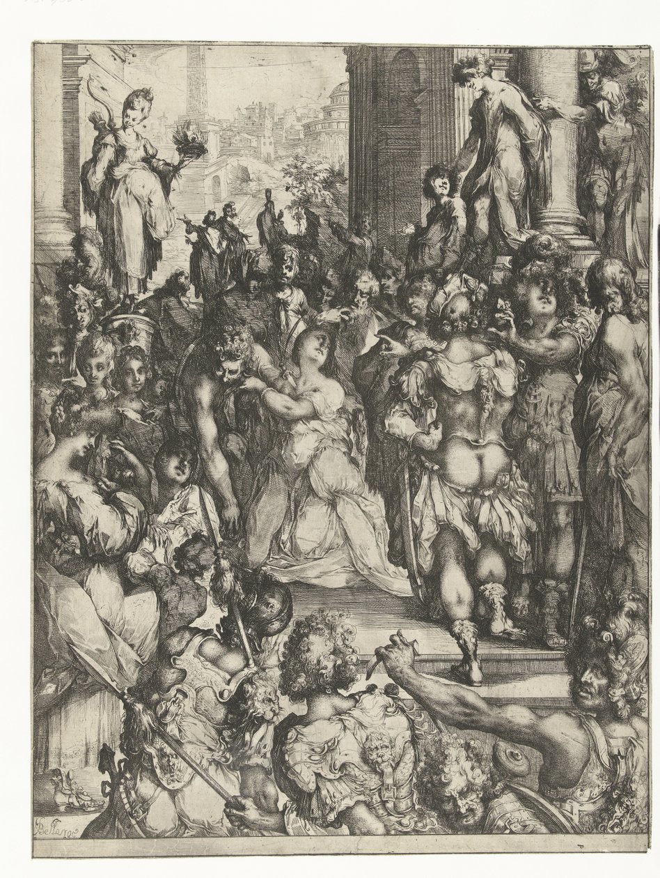 Martyrium der heiligen Lucia von Jacques Bellange
