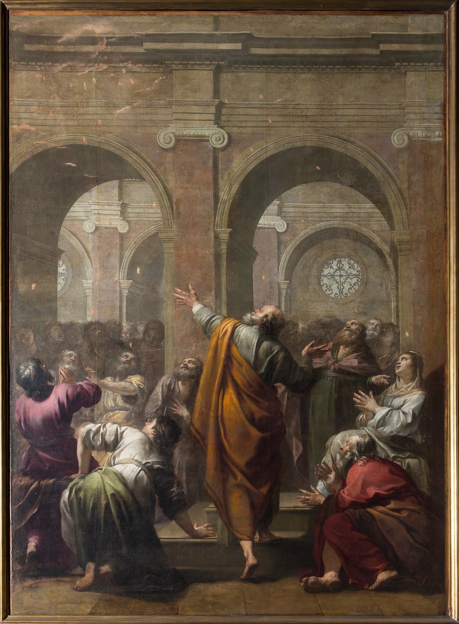 Die Herabkunft des Heiligen Geistes von Jacques Blanchard