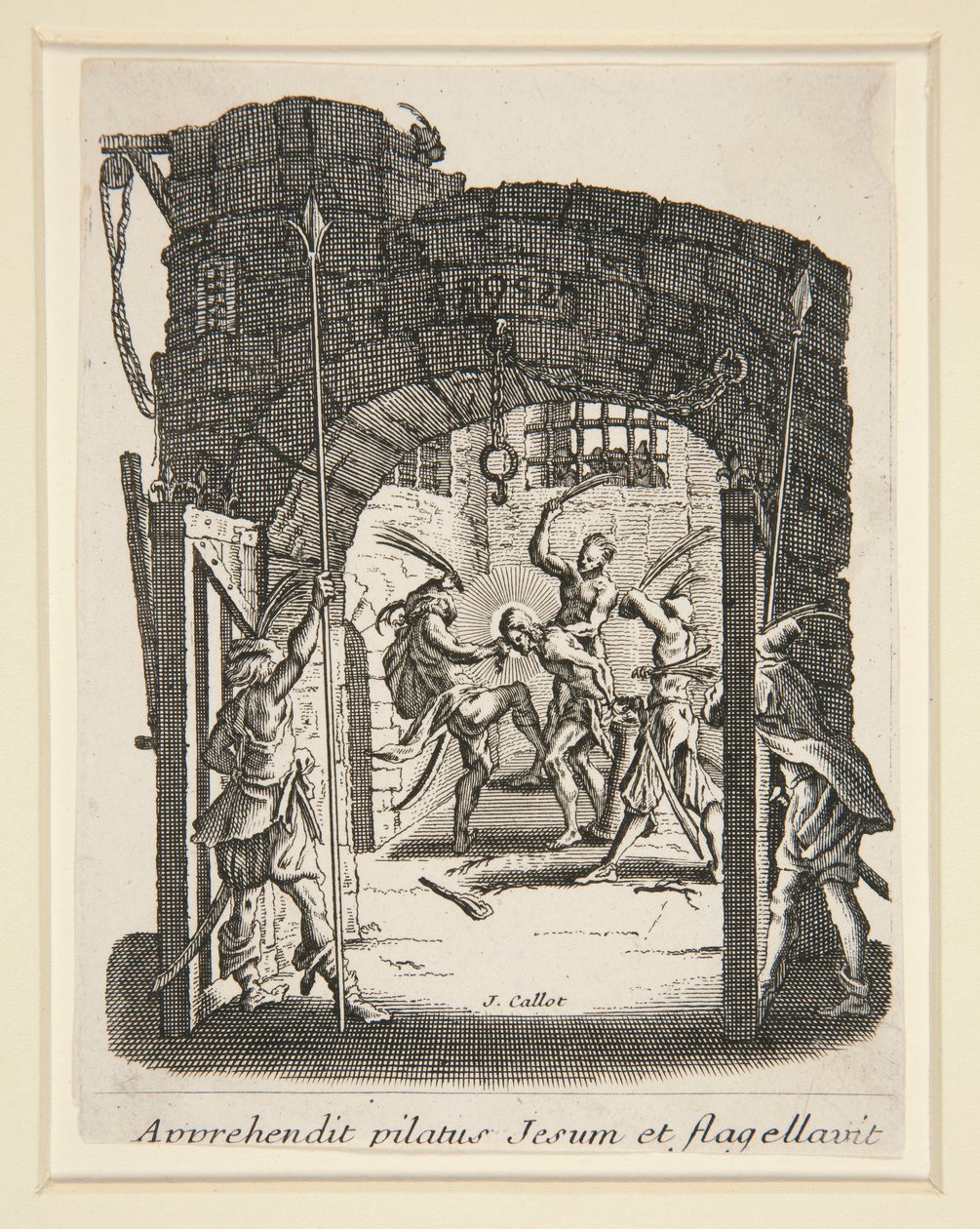 Kopie nach Le Couronnement d von Jacques Callot