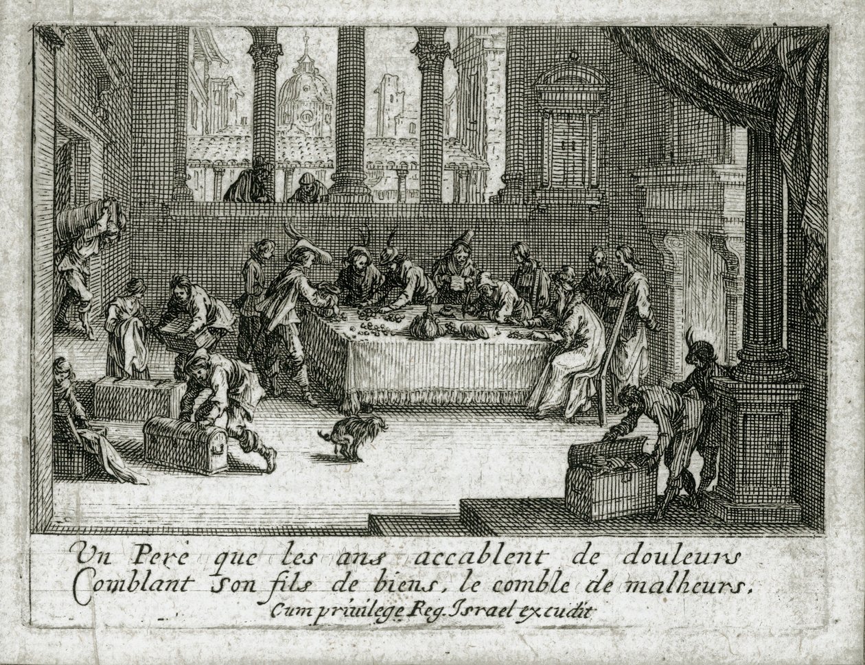 Das Leben des verlorenen Sohnes von Jacques Callot