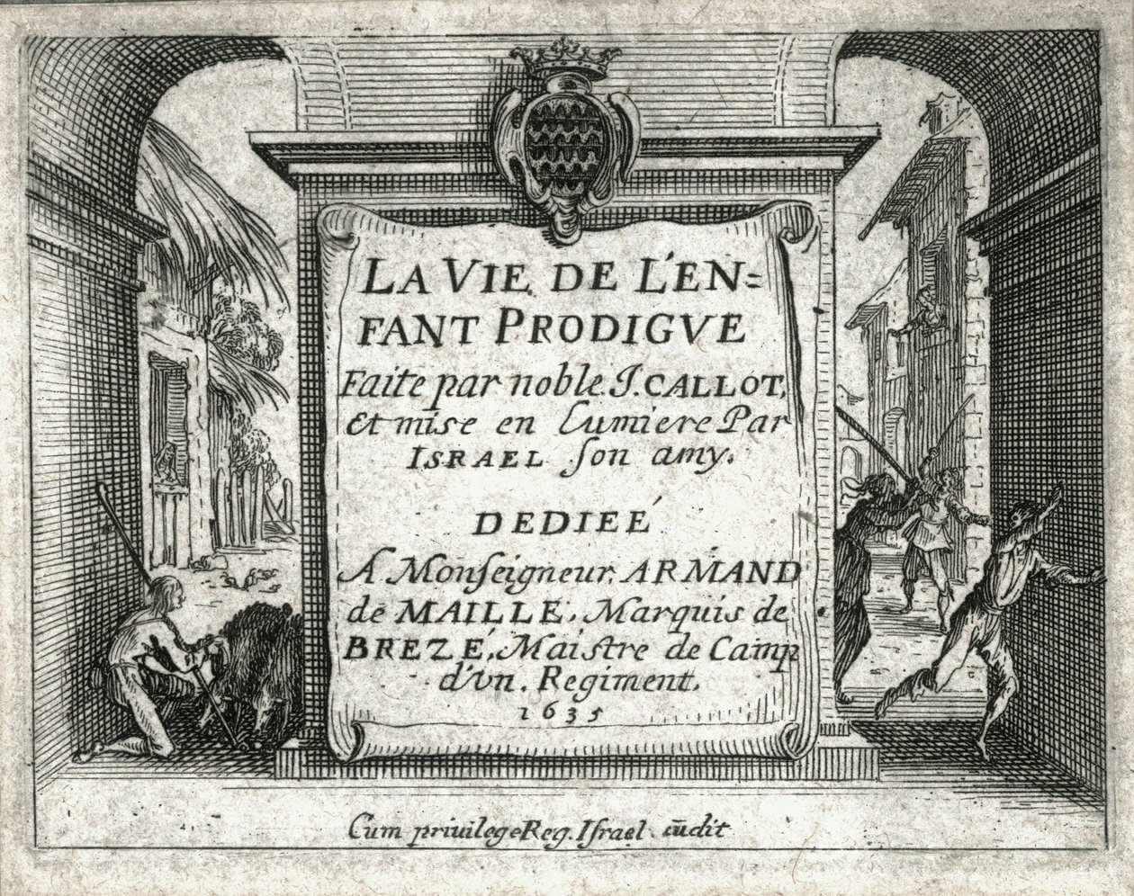 Das Leben des verlorenen Sohnes von Jacques Callot