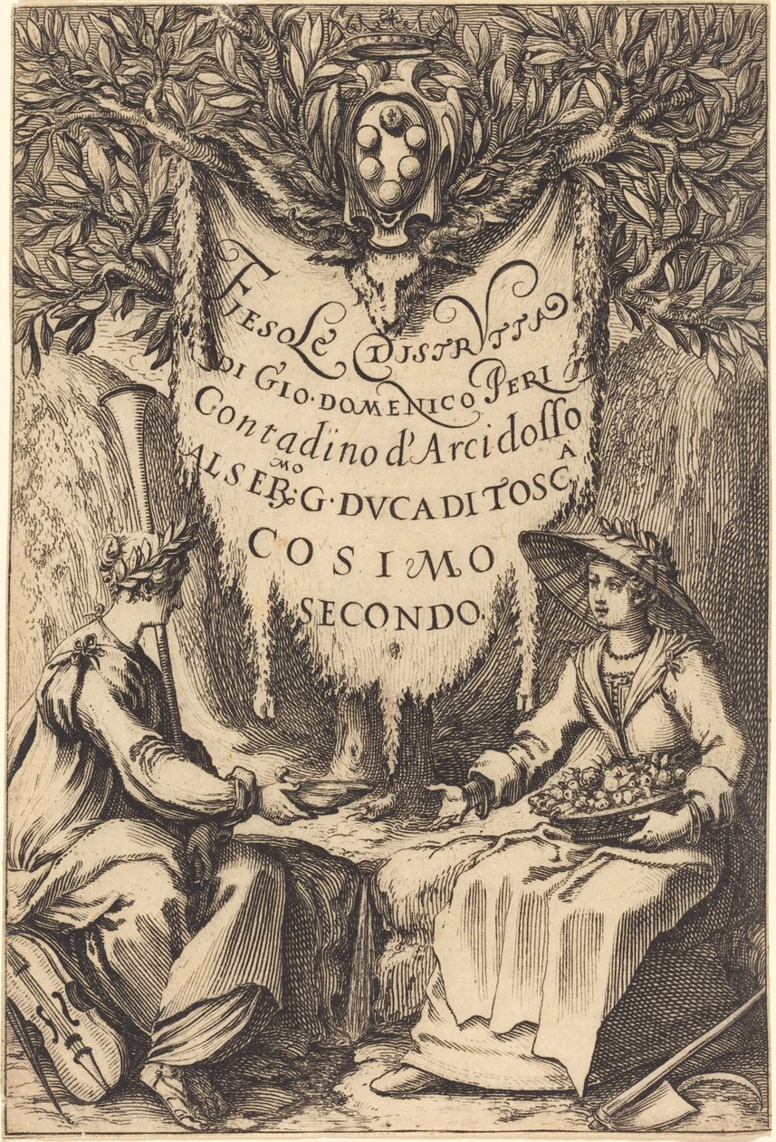 Die schöne Gärtnerin von Jacques Callot