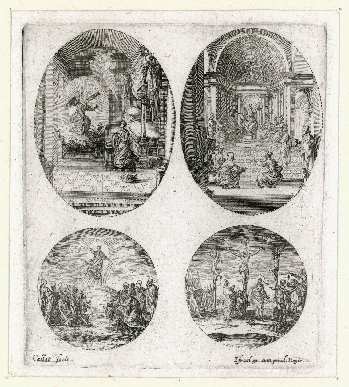 Die Wunder der Passion von Jacques Callot