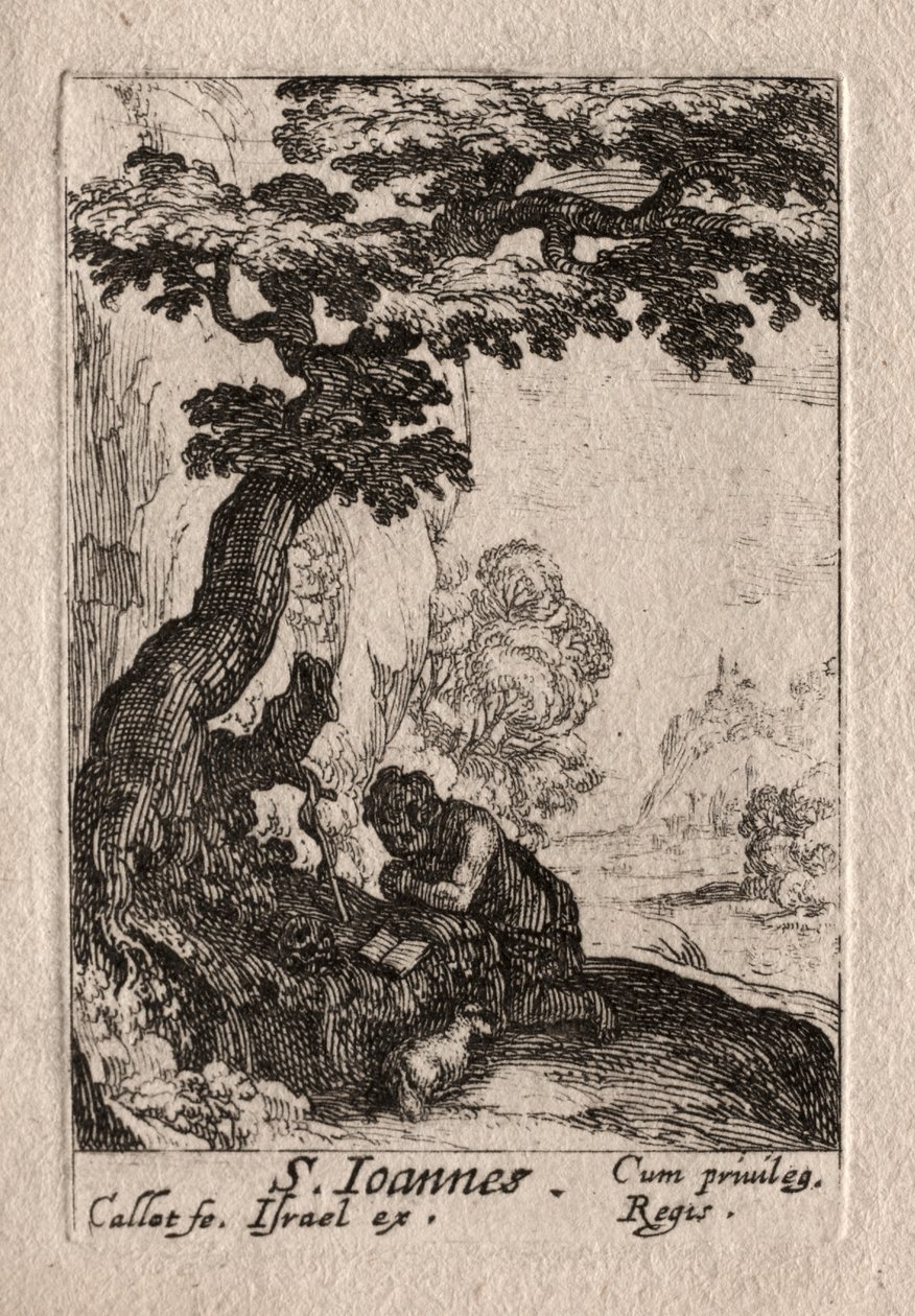 Les Pénitents: St. Johannes der Täufer von Jacques Callot