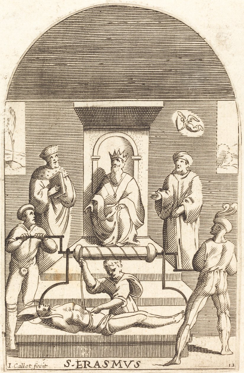 Das Martyrium des Heiligen Erasmus von Jacques Callot