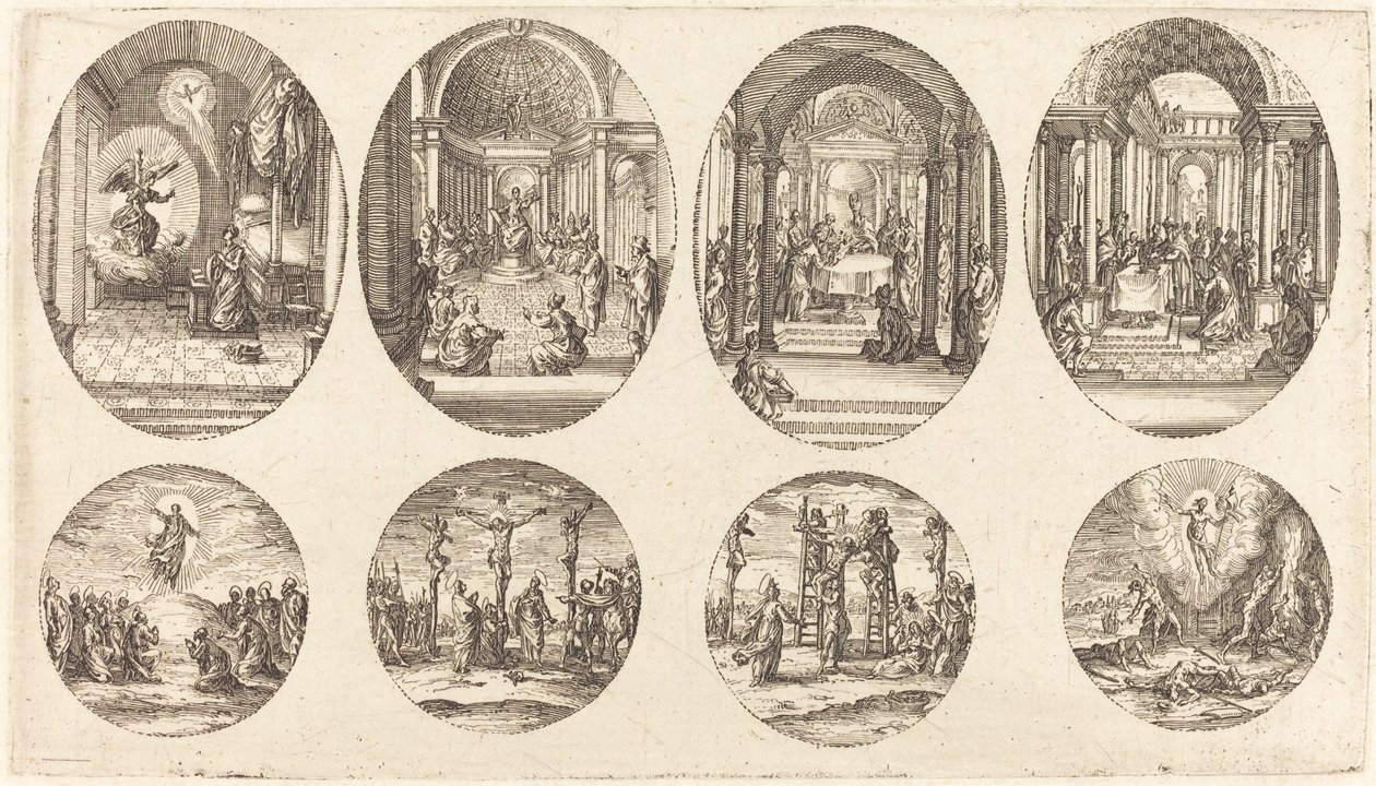 Geheimnisse der Passion von Jacques Callot