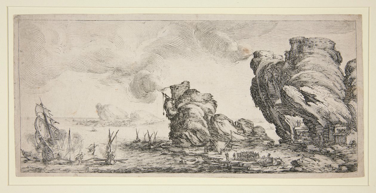 Seeschlacht von Jacques Callot