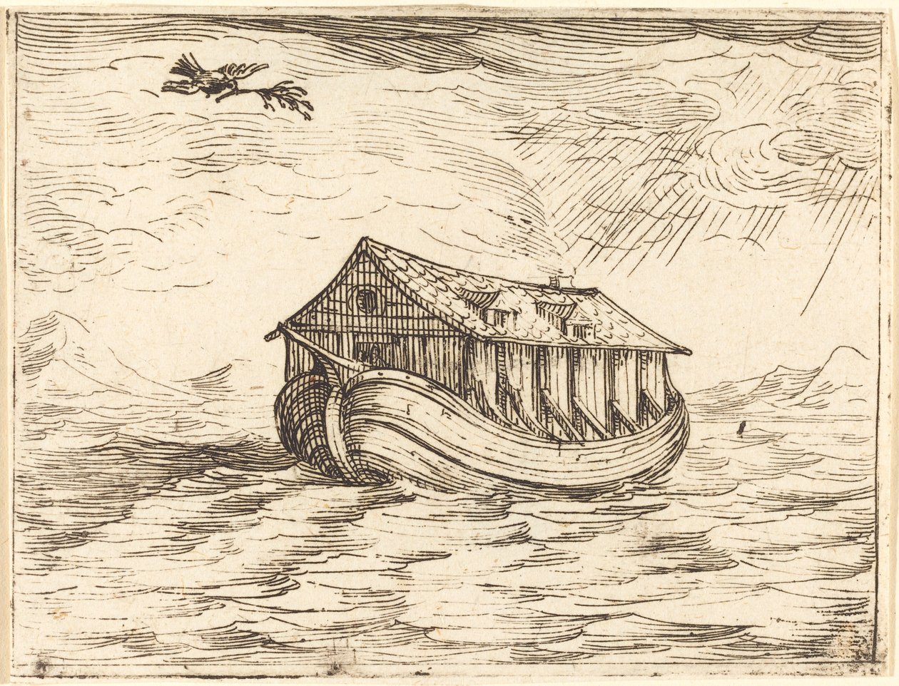 Noahs Arche von Jacques Callot