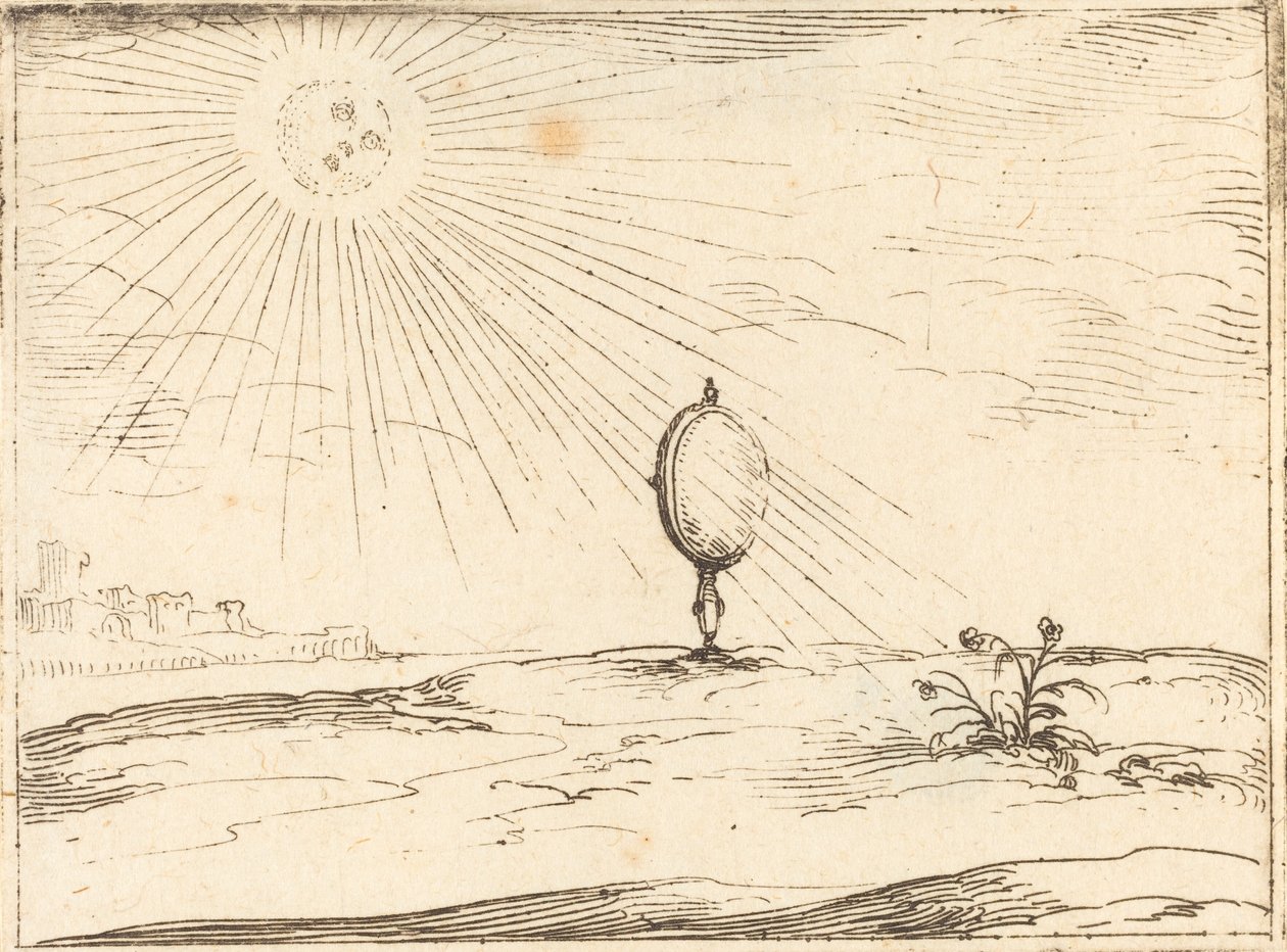 Sonnenstrahlen von Jacques Callot