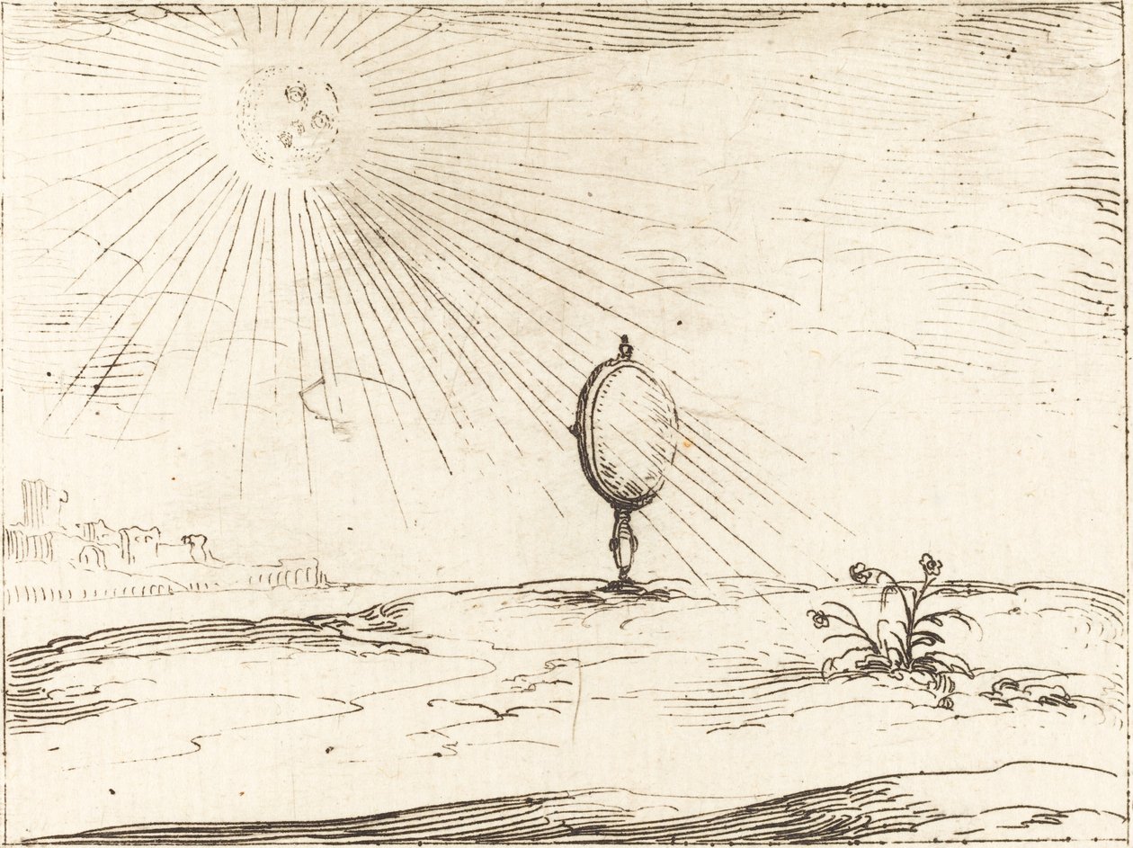 Strahlen der Sonne von Jacques Callot