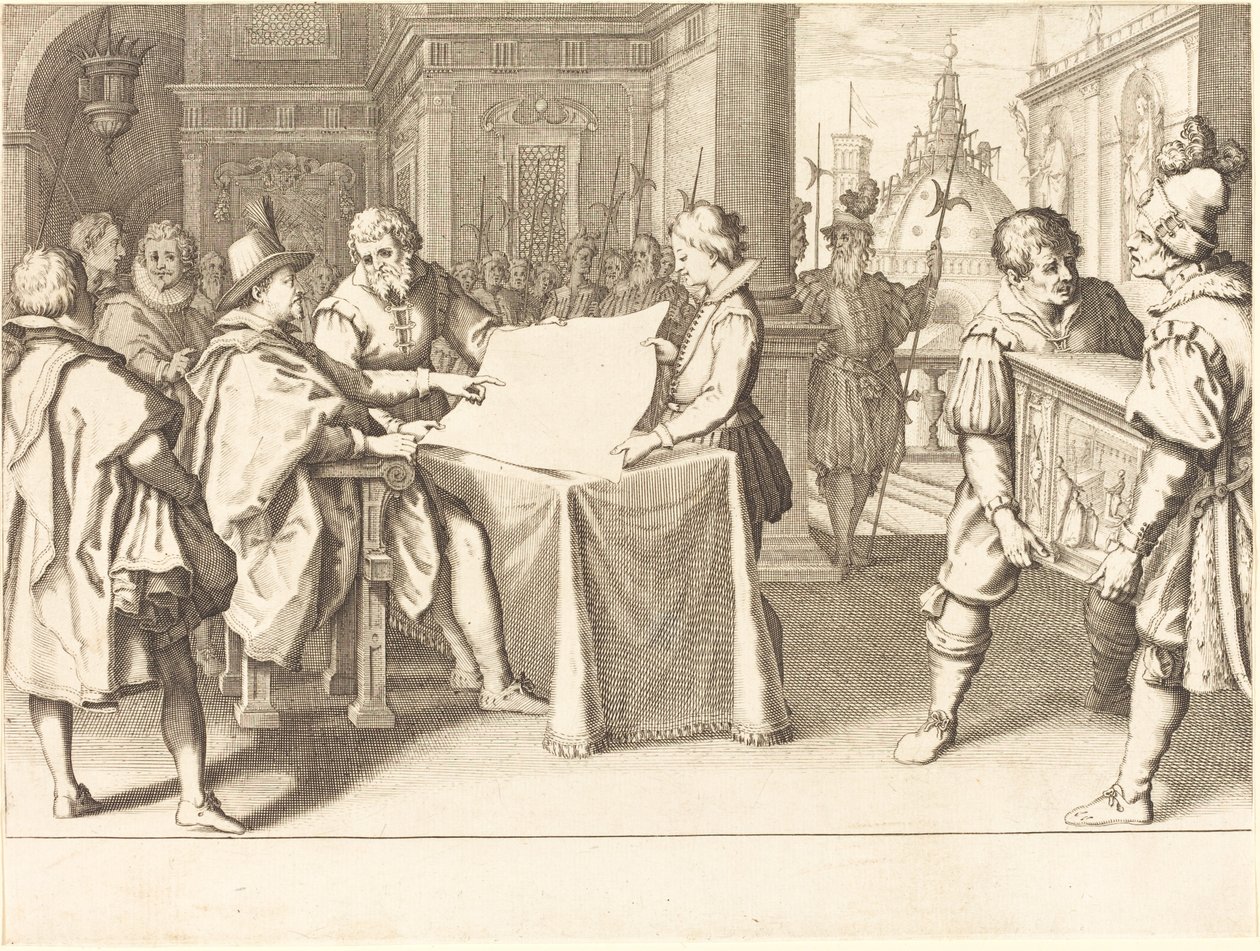 Restaurierung des Doms, Florenz von Jacques Callot