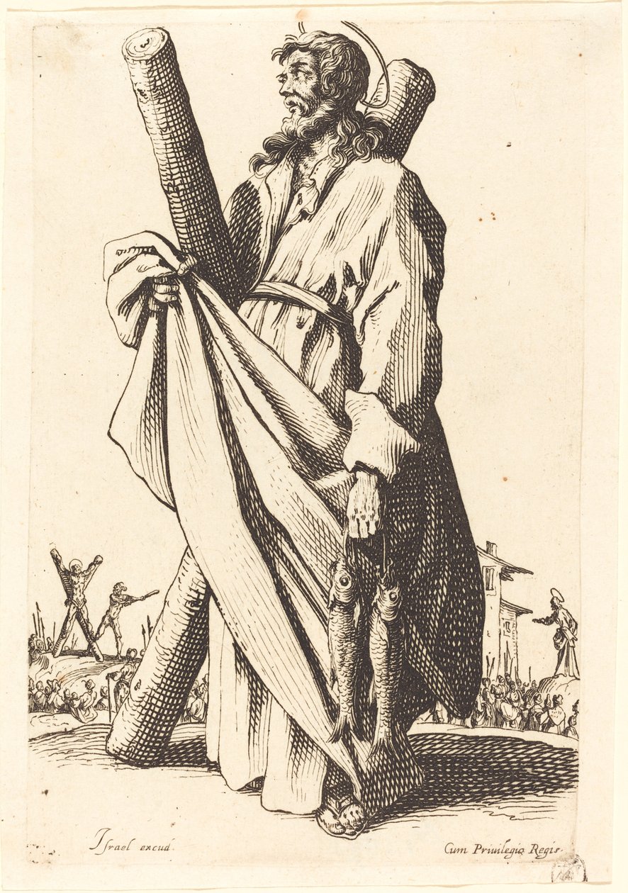 Sankt Andreas von Jacques Callot