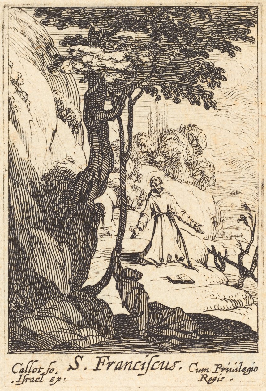 Heiliger Franziskus von Jacques Callot