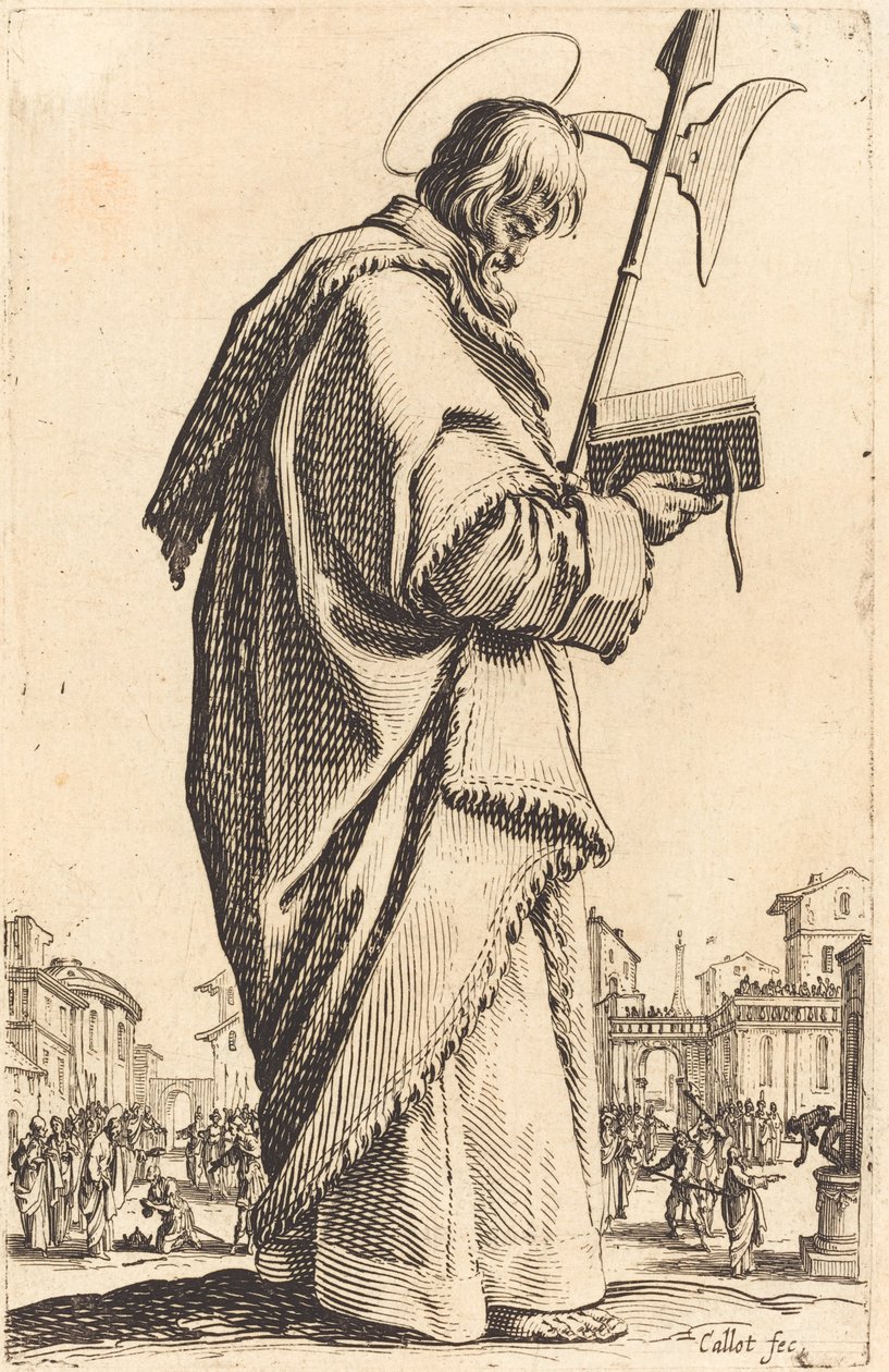 Heiliger Matthias von Jacques Callot