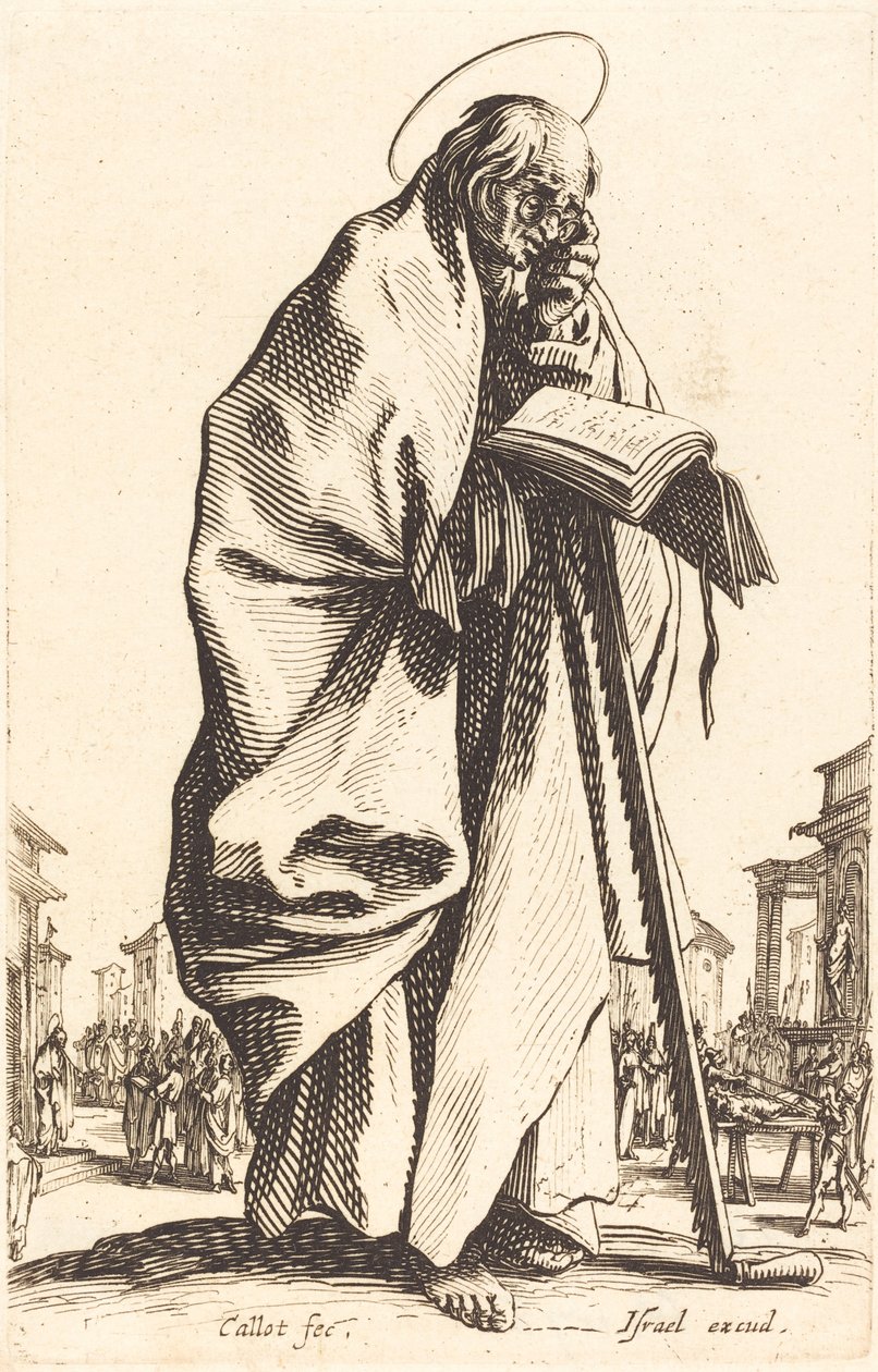 Heiliger Simon von Jacques Callot