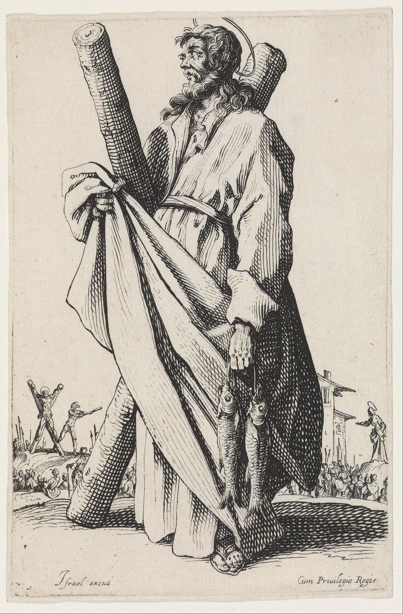 Heiliger Andreas von Jacques Callot