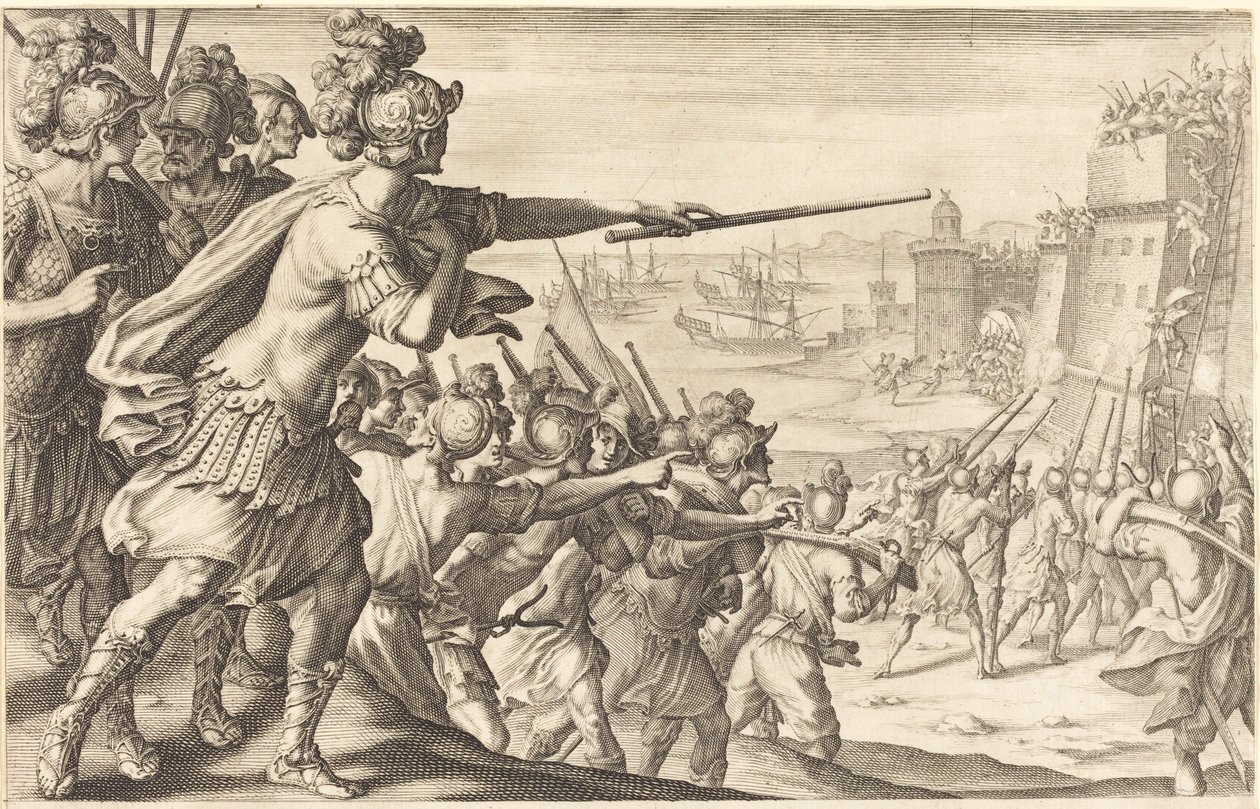 Einnahme von Bone von Jacques Callot