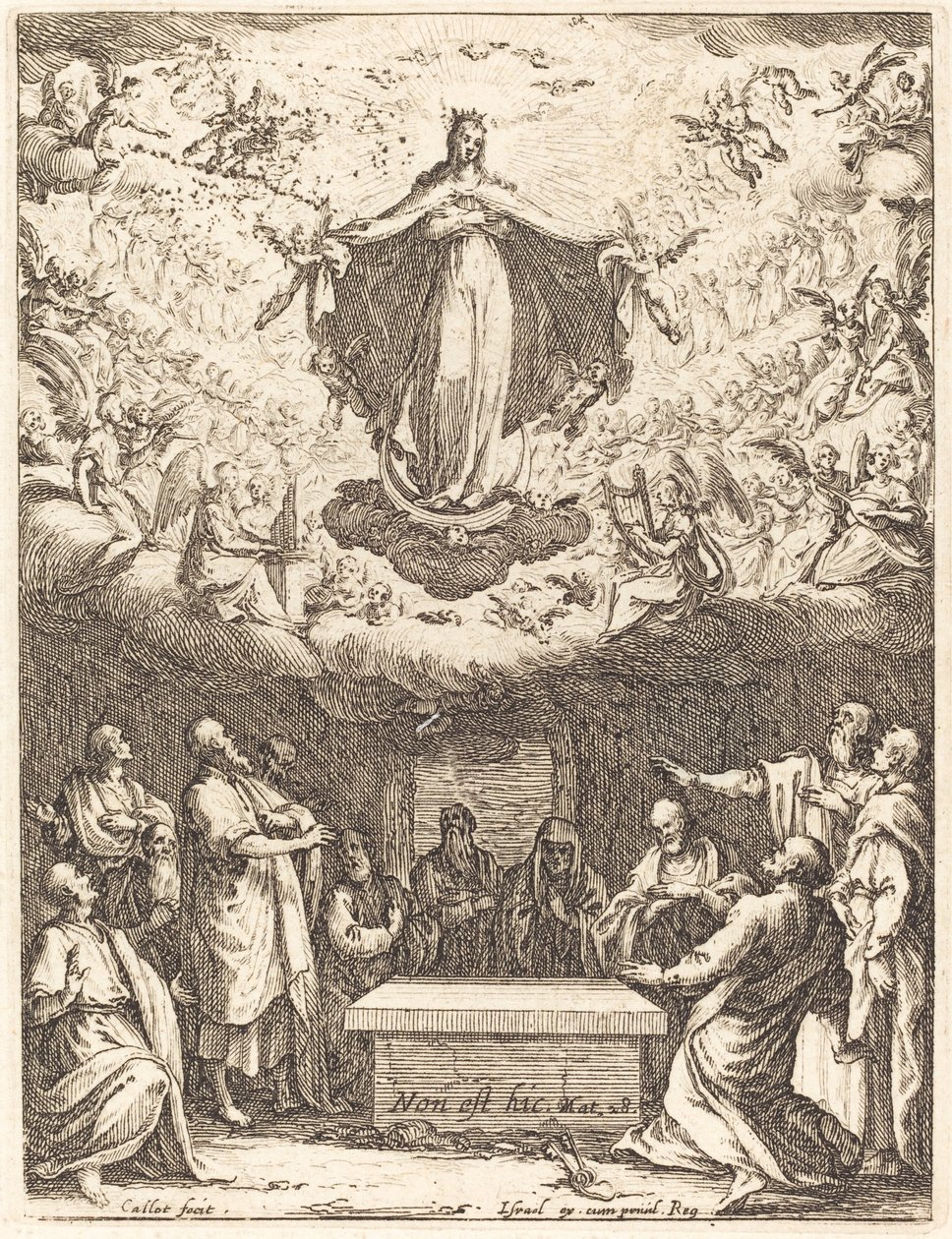 Mariä Himmelfahrt von Jacques Callot