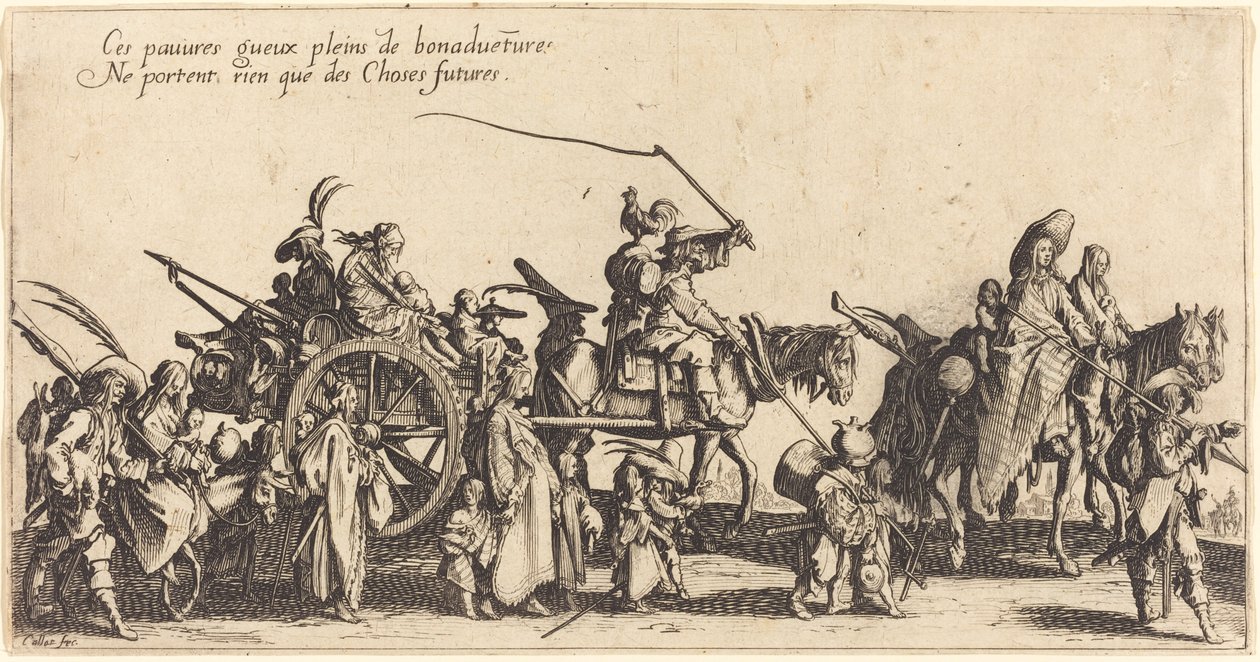 Die Bohemiens marschieren: Die Nachhut von Jacques Callot