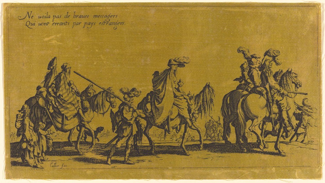 Die Bohemiens marschieren: Die Vorhut von Jacques Callot