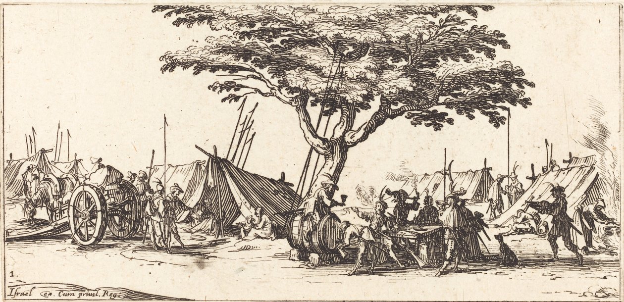 Das Lager von Jacques Callot