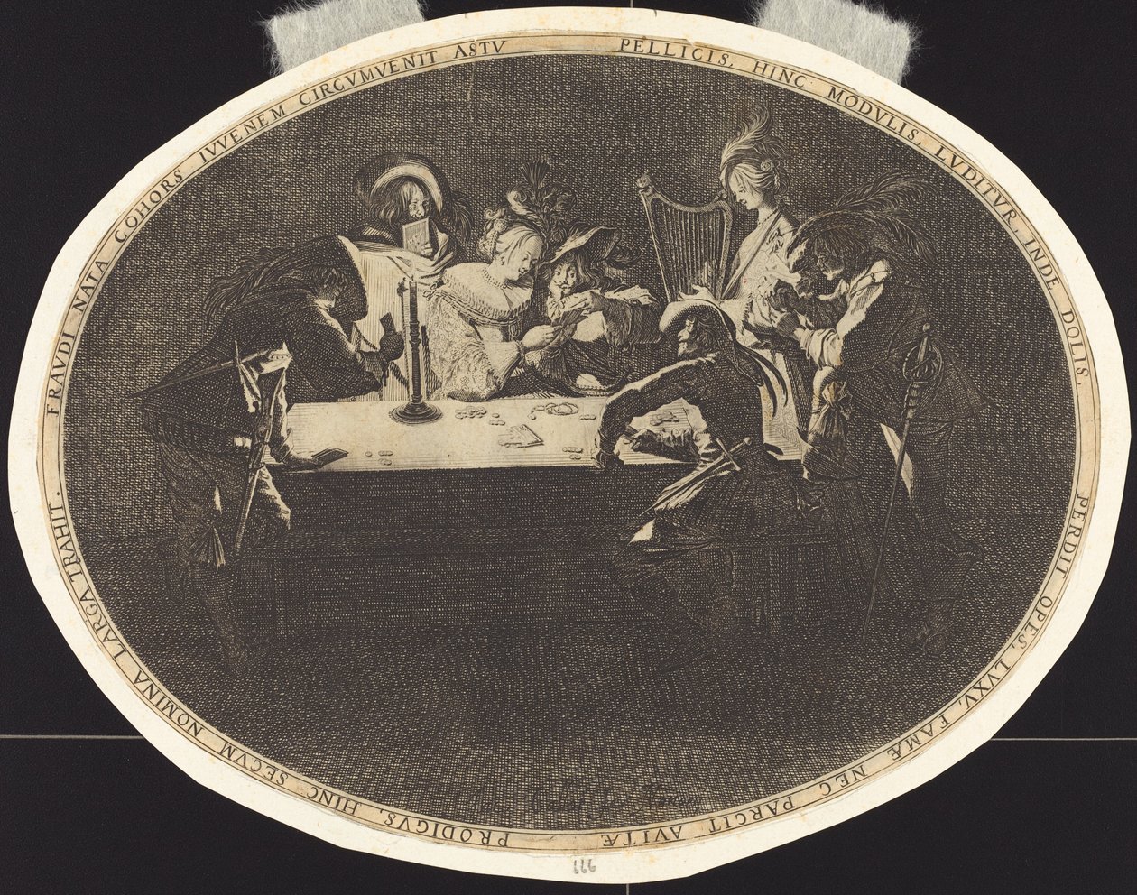 Die Kartenspieler von Jacques Callot