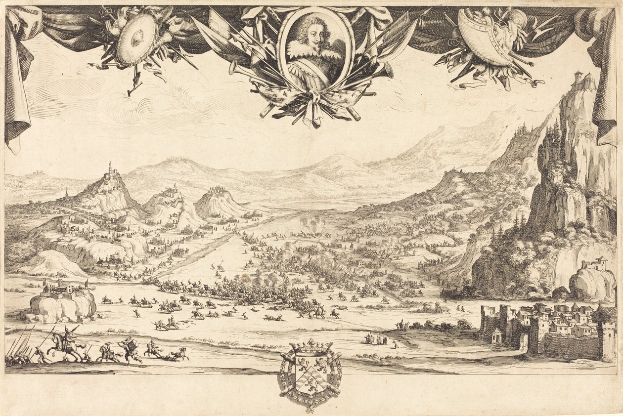 Der Kampf von Avigliana von Jacques Callot