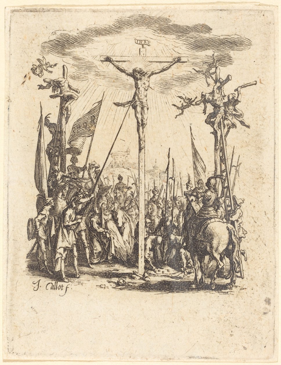Die Kreuzigung von Jacques Callot