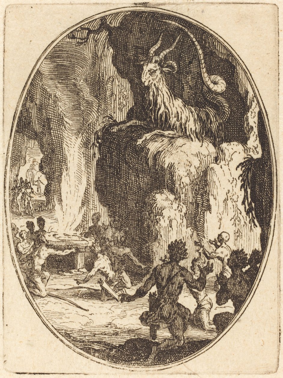 Der Kult des Dämons von Jacques Callot