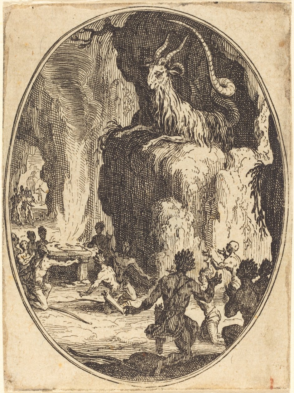 Der Kult des Dämons von Jacques Callot