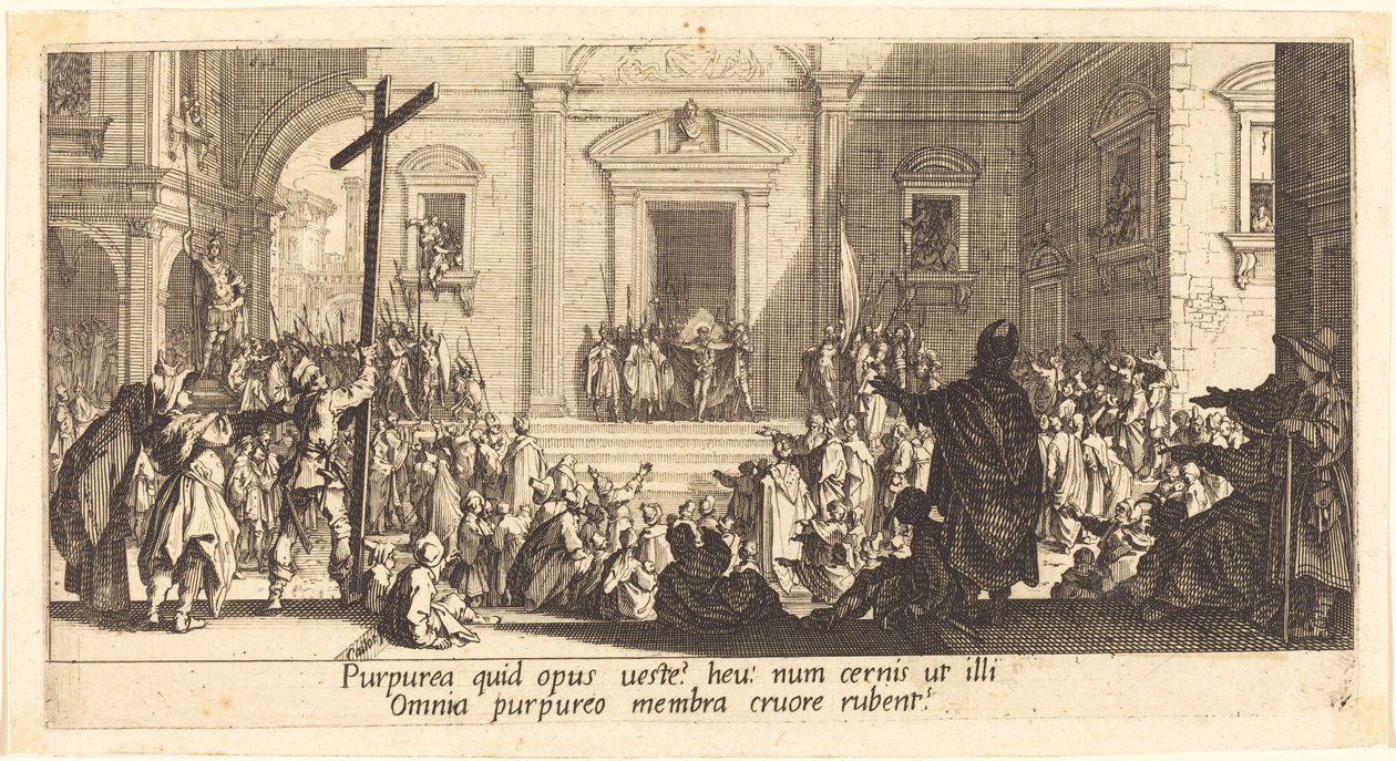 Ecce Homo, ca. 1618 von Jacques Callot