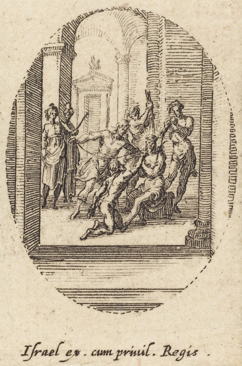 Die Geißelung von Jacques Callot