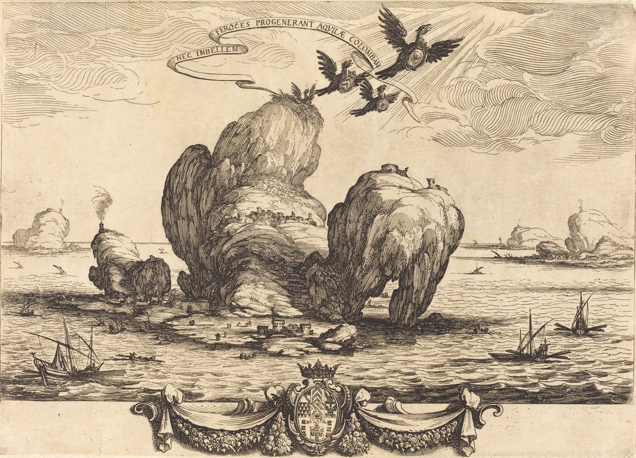 Der große Felsen von Jacques Callot