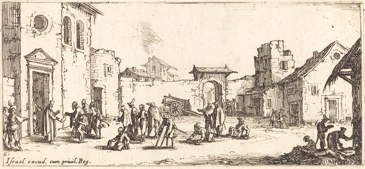 Das Krankenhaus von Jacques Callot