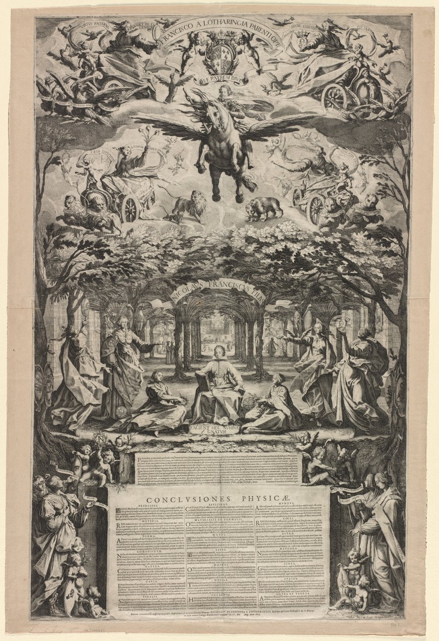 Die große These, 1625 von Jacques Callot