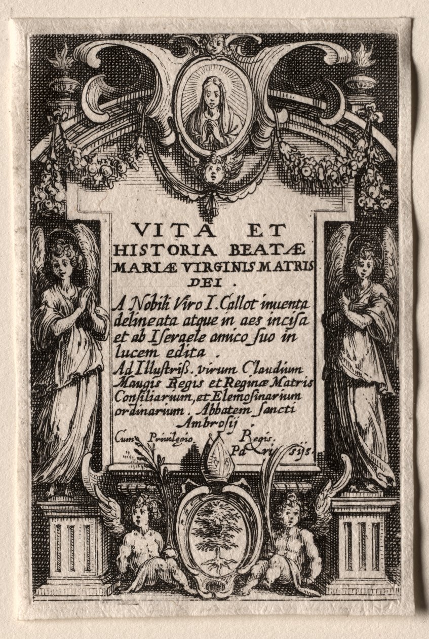 Das Leben der Jungfrau Maria von Jacques Callot