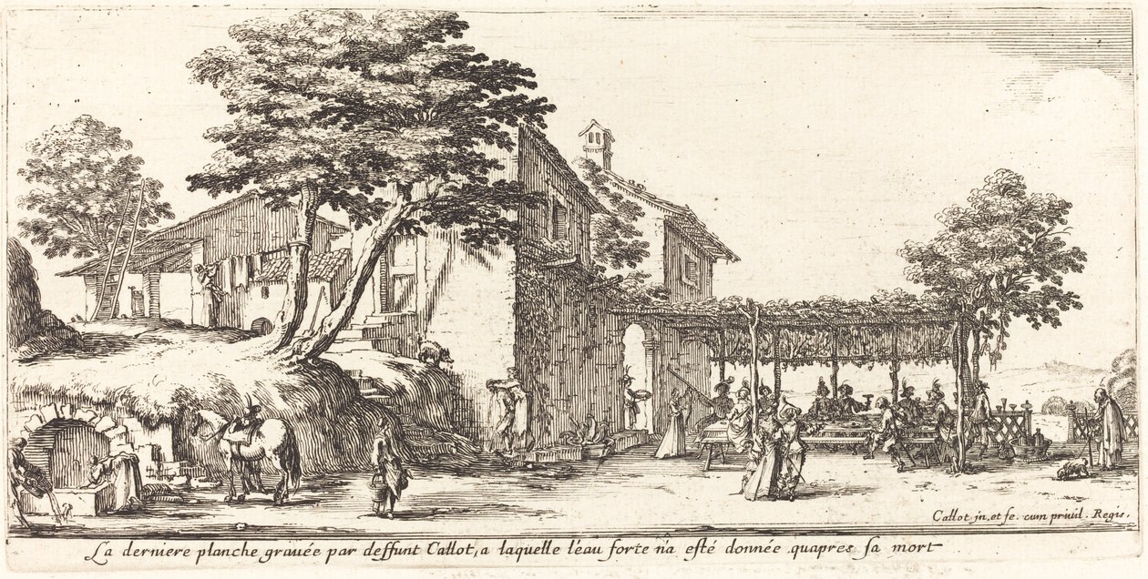Das kleine Spalier von Jacques Callot