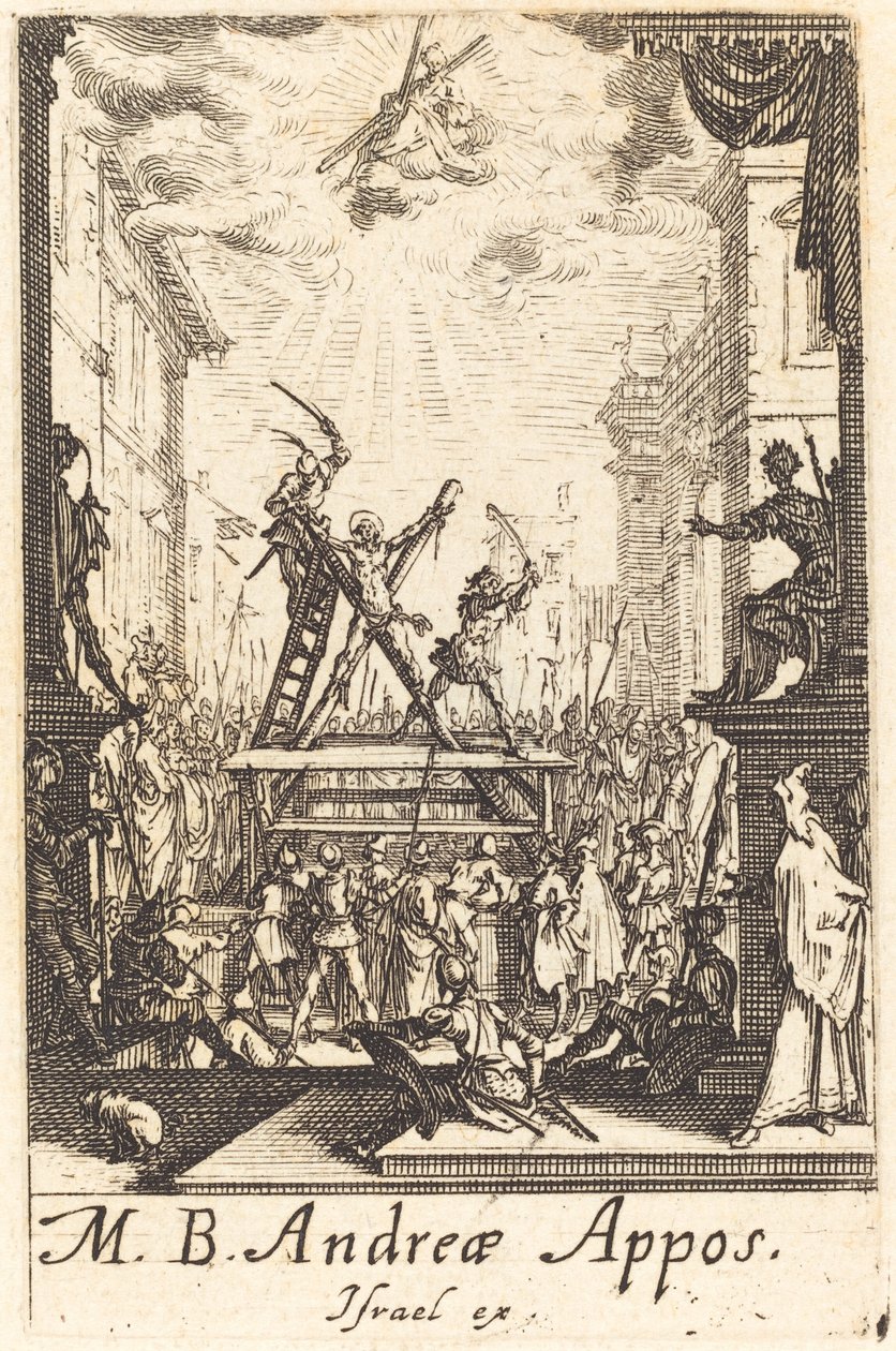 Das Martyrium des Heiligen Andreas von Jacques Callot