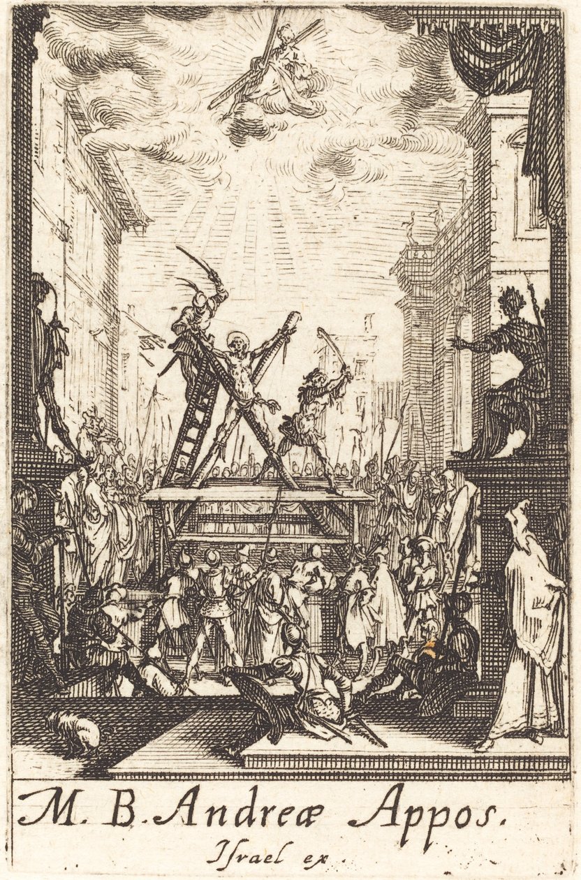 Das Martyrium des Heiligen Andreas von Jacques Callot