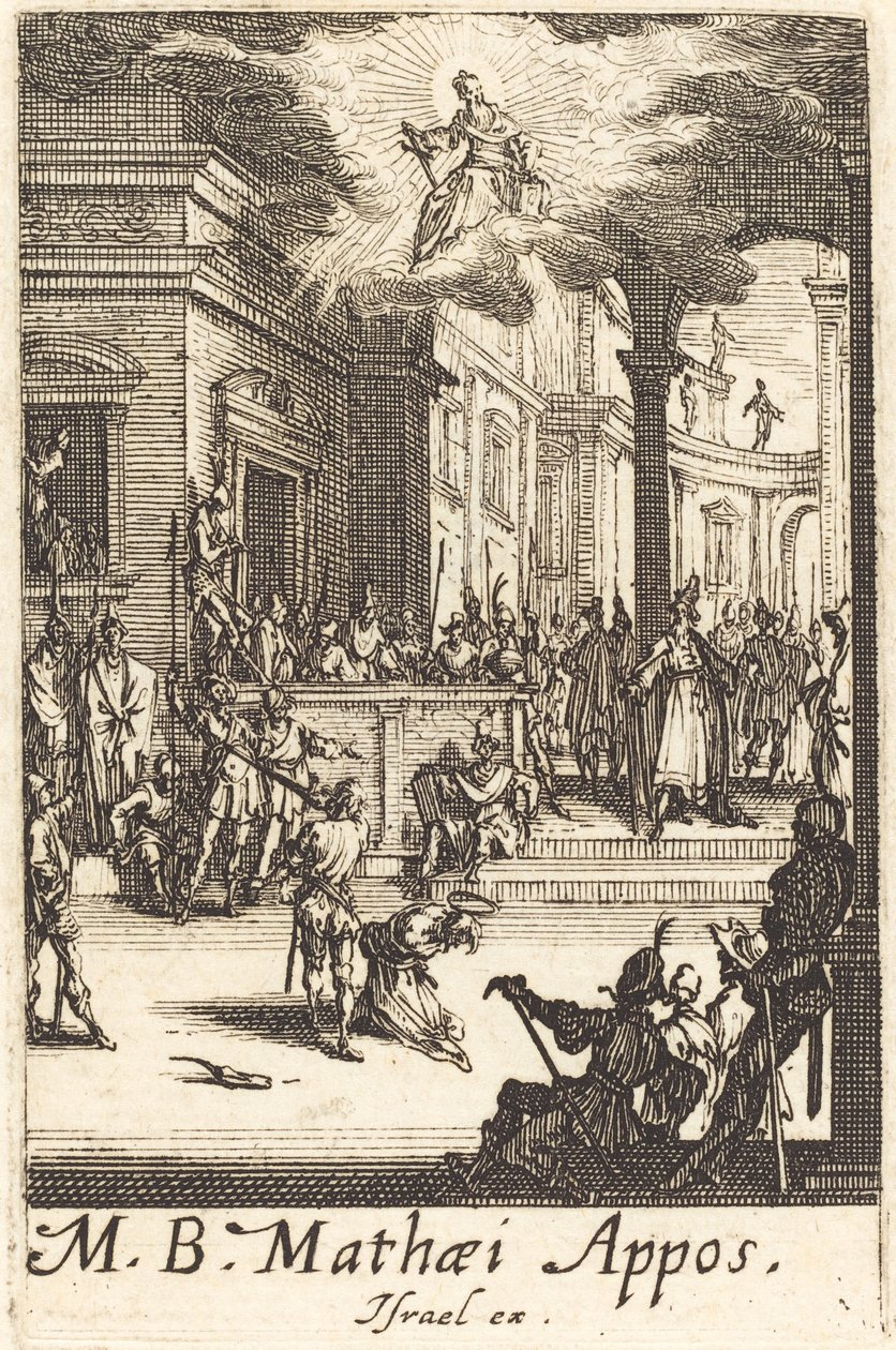 Das Martyrium des Heiligen Matthäus von Jacques Callot