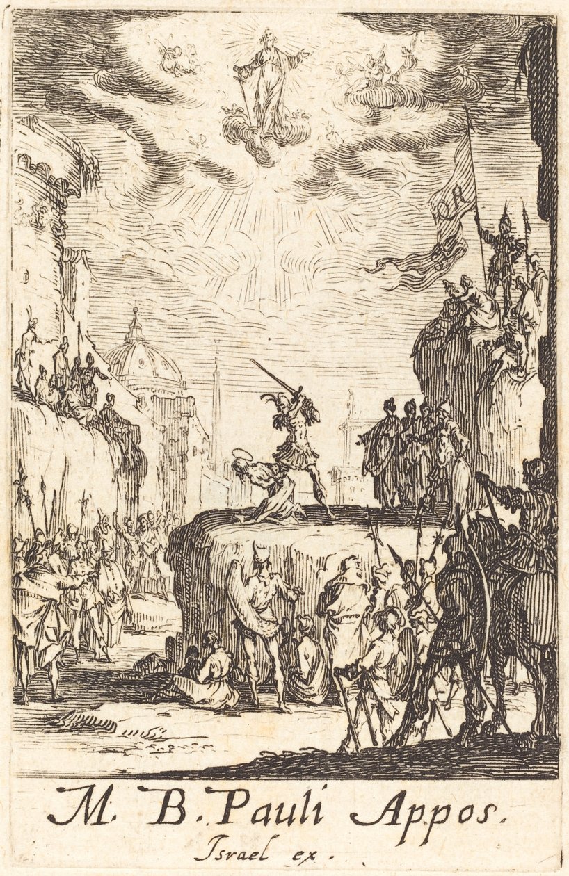 Das Martyrium des Heiligen Paulus von Jacques Callot