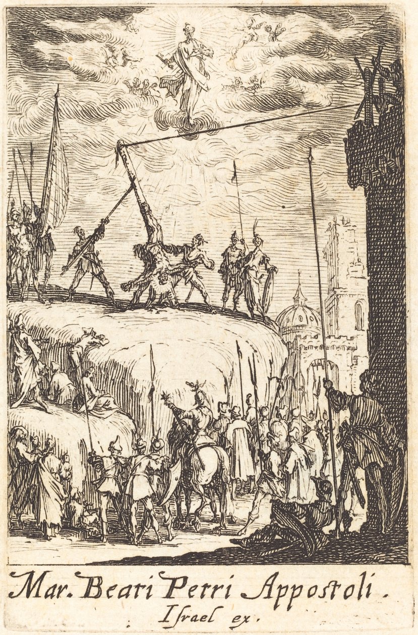 Das Martyrium des Heiligen Petrus von Jacques Callot