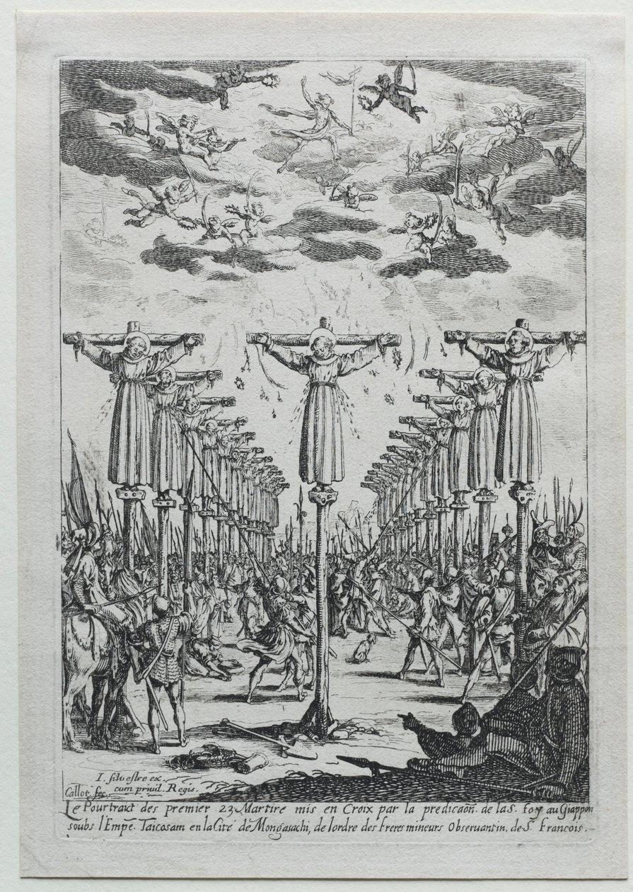 Die Märtyrer von Japan von Jacques Callot