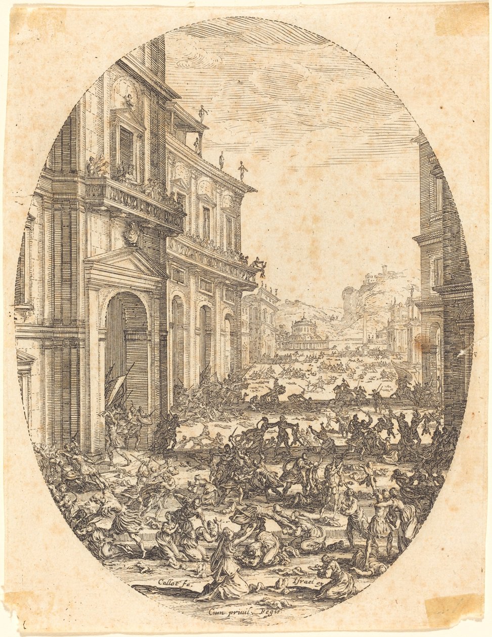 Der Kindermord von Bethlehem von Jacques Callot