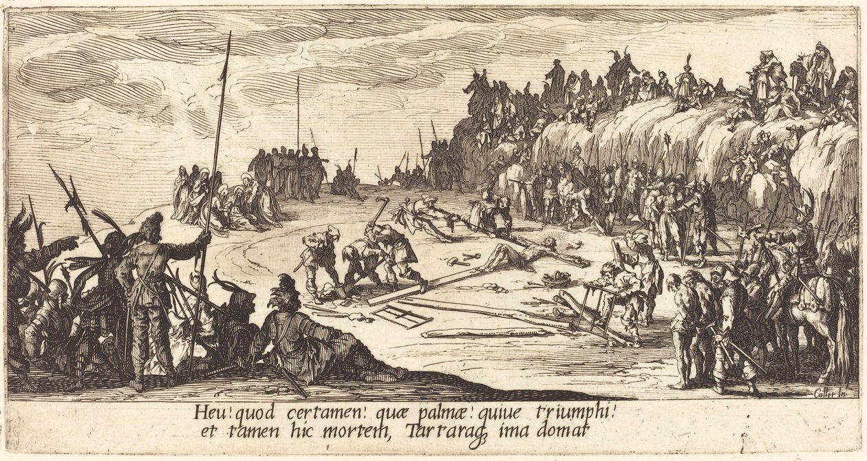 Die Kreuzigung von Jacques Callot