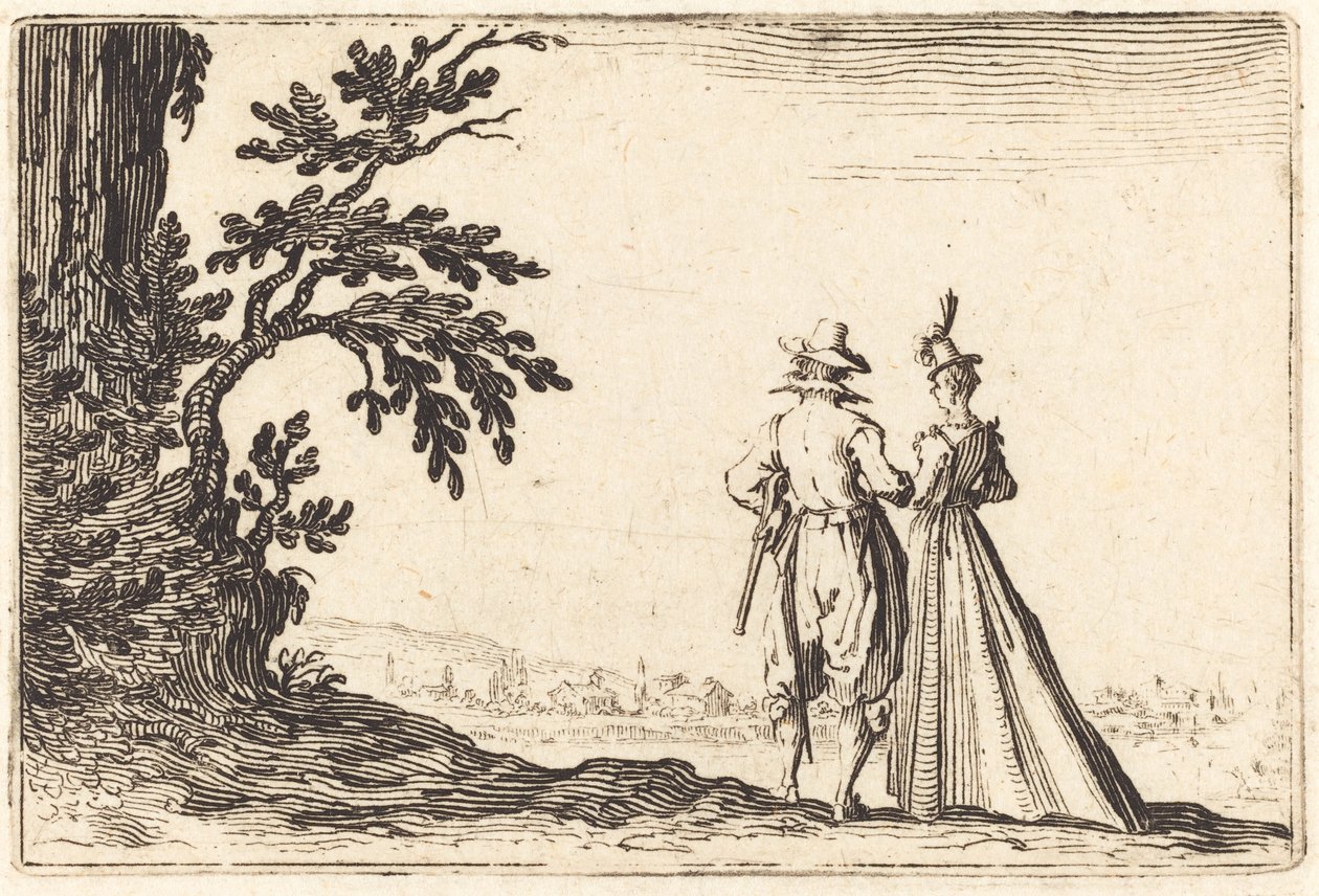 Die Promenade von Jacques Callot