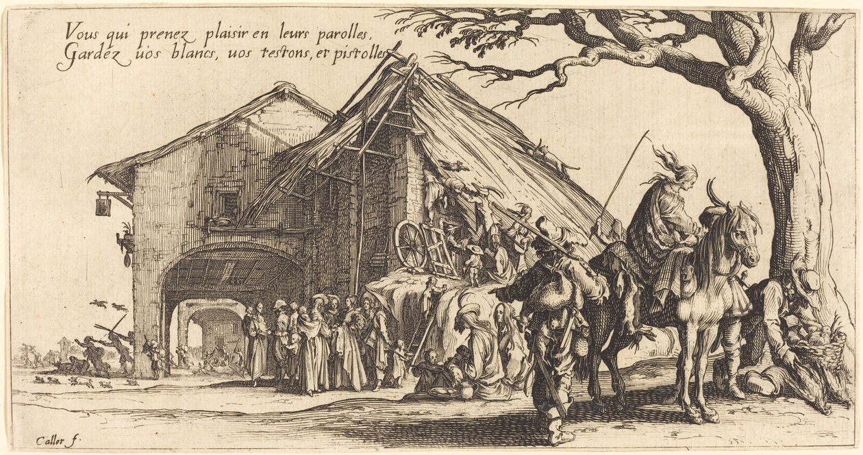 Der Rastplatz von Jacques Callot