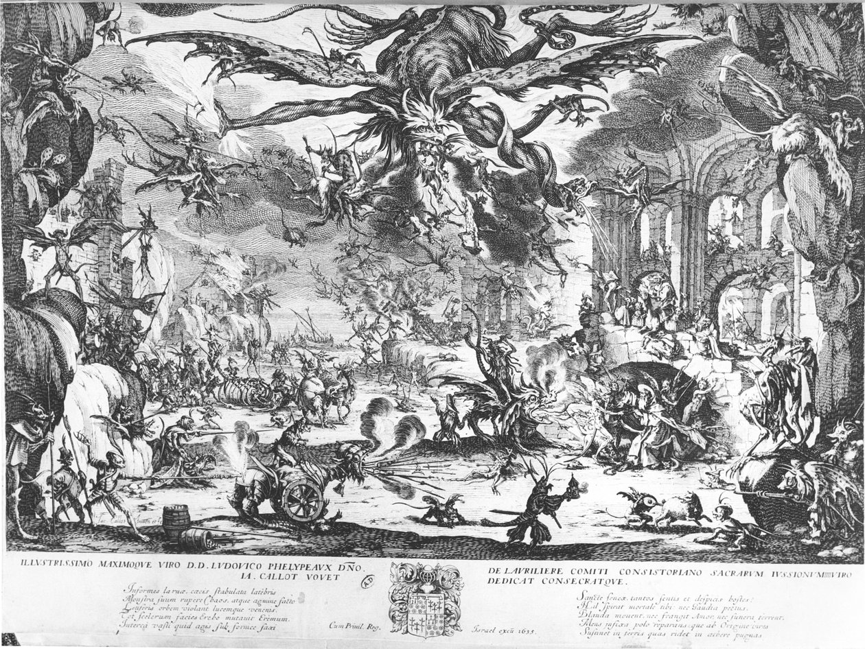 Die Versuchung des heiligen Antonius von Jacques Callot