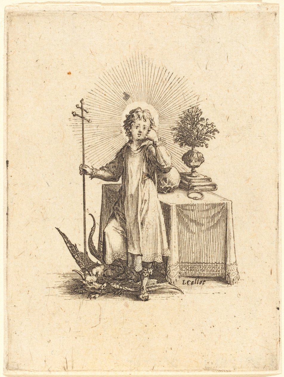 Der junge Jesus von Jacques Callot